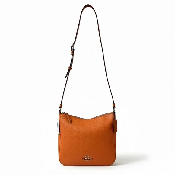 NWT Coach Ellie File Pebble Leather Crossbody Bag - Picture 3 of 9